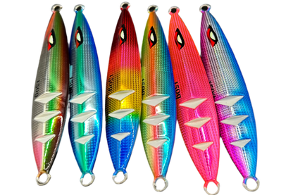 UV RAZOR EDGE JIGS (W GLOW)